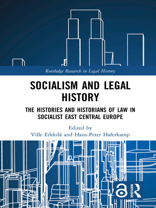 Title details for Socialism and Legal History by Ville Erkkilä - Available